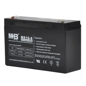 S40, 6V batteri (10Ah)