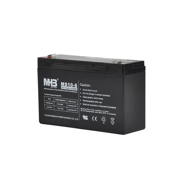 S40, 6V batteri (10Ah)