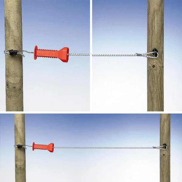 El gummireb led komplet 8mm, 5-6m (hvid)