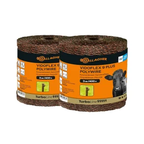 Vidoflex 9 TurboLine Plus terra Duopack 2x400 m