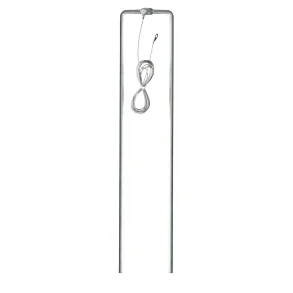 Dobbelt mobilt jordspyd (2x0,5 m, inkl. 3 meter kabel)