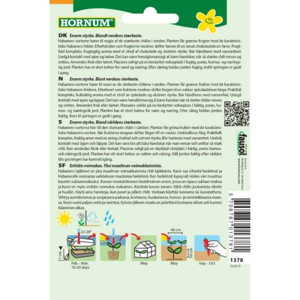 Hornum Chili, Habanero Chocolate