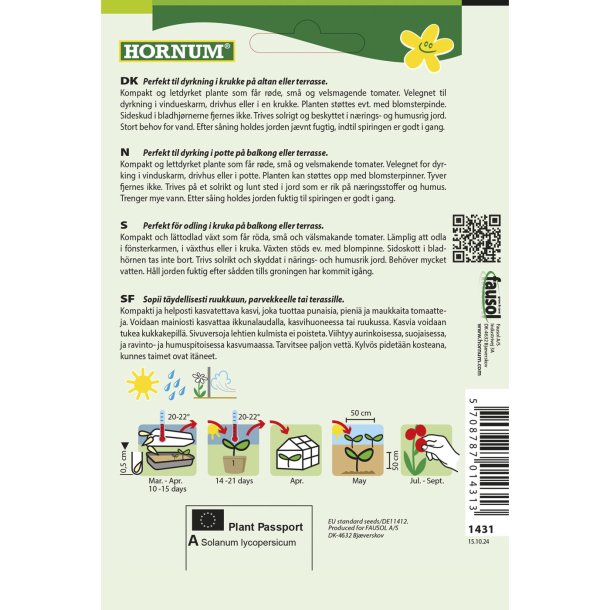 Tomat, Potte-, Tiny Tim