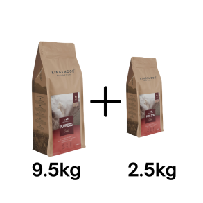 Kingsmoor Pure Lamb Medium and Large Breed, 9,5kg + 2,5kg