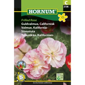 Guldvalmue, Californisk, Frilled Rose