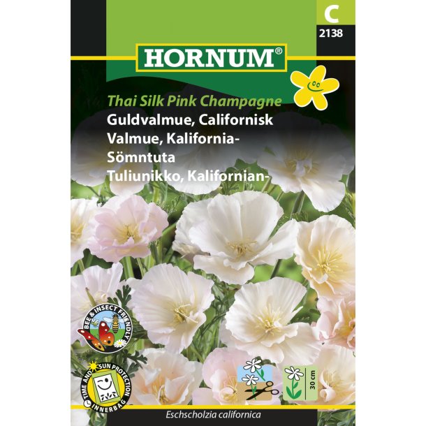 Guldvalmue, Californisk, Thai Silk Pink Champagne