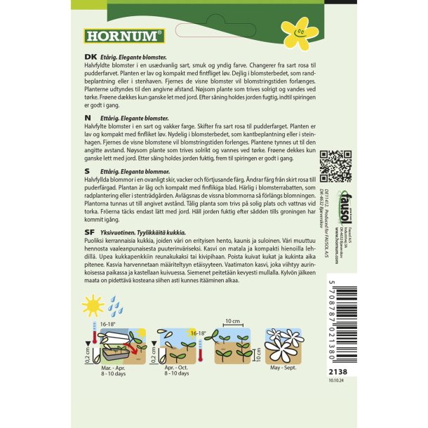 Guldvalmue, Californisk, Thai Silk Pink Champagne