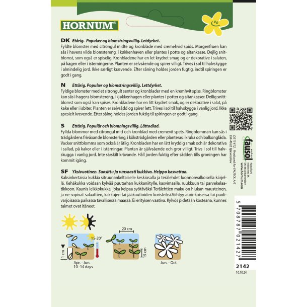 Morgenfrue, Have, Double Lemon