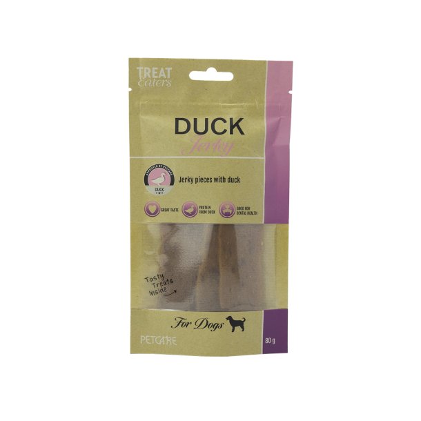 Treateaters Duck Jerky, 80g