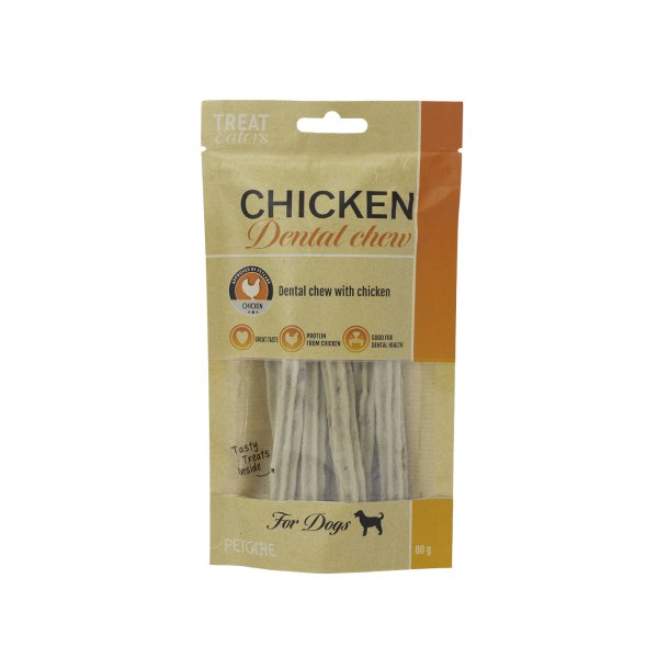 Treateaters Chicken Dental Chew, 7-p