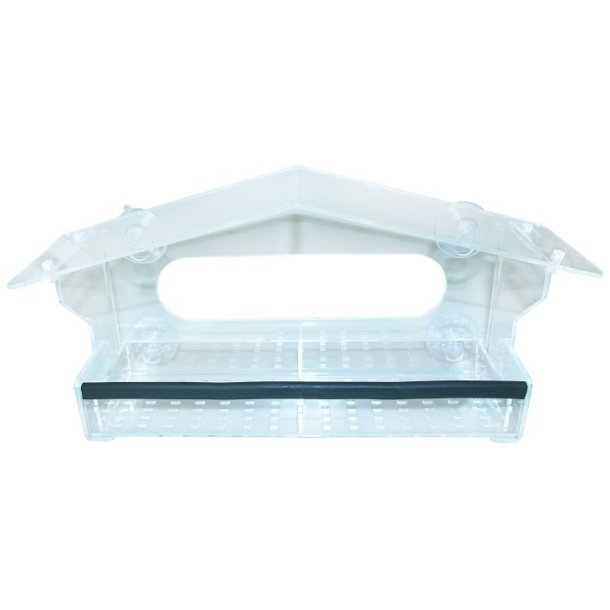 RYOM Fuglefoderhus til vindue Klar Acryl