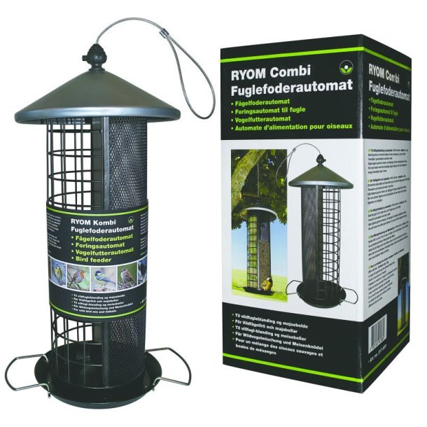 RYOM Fuglefoderautomat kombi