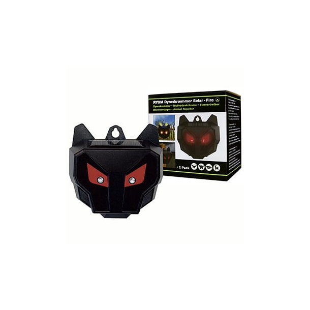 RYOM Dyreskr�mmer Solar M/2 R�de Led
