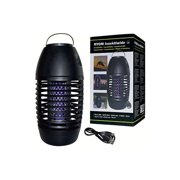 RYOM Insektf�lde Plast 2W Led