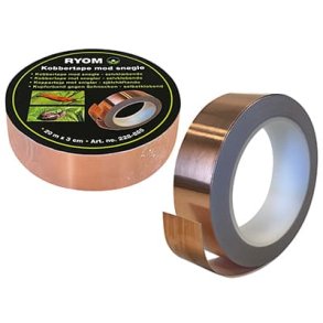 RYOM Snegletape Kobber 20 M X 3 cm
