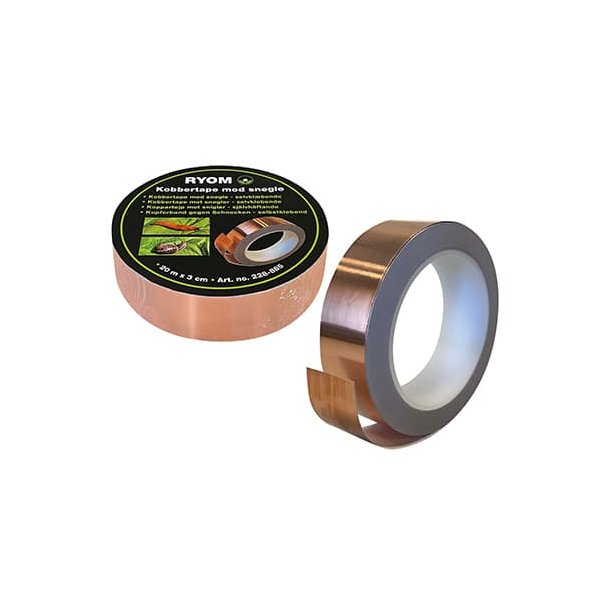 RYOM Snegletape Kobber 20 M X 3 cm