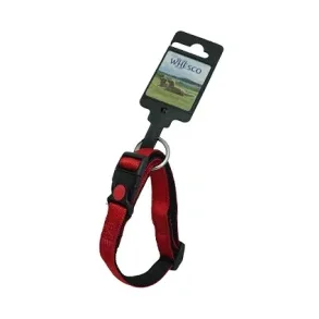 Whesco soft nylon halsb�nd, R�d
