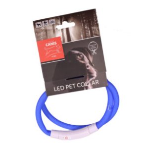 Active Canis USB Led collar Bl