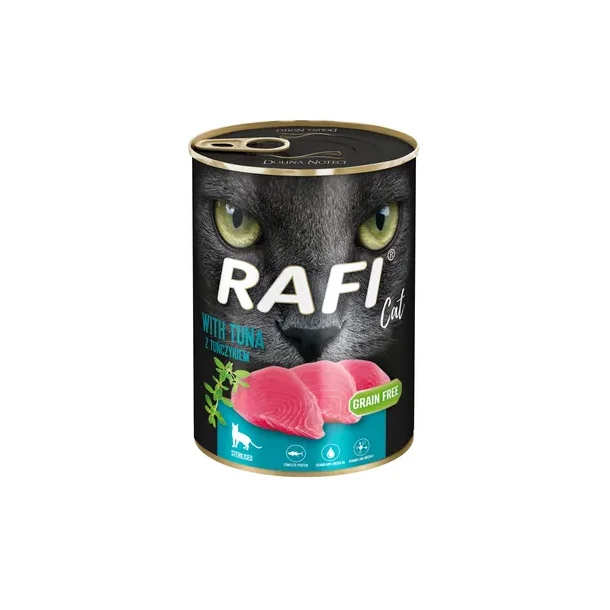 RAFI Kat Pat� Sterilised m/Tun 400g.