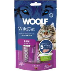 Woolf Wildcat Cream 5 stk, Duck + Catnip