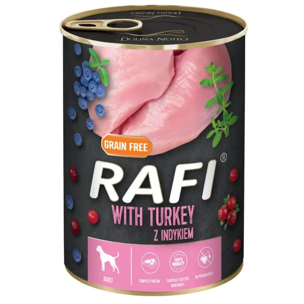RAFI, Kalkun Bl�b�r &amp; Traneb�r 400 g 