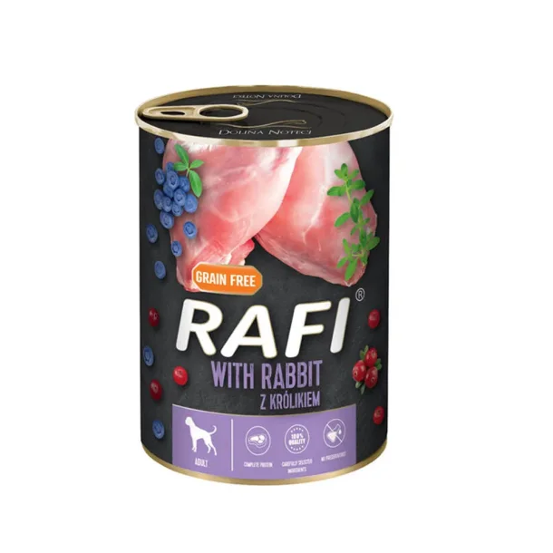 RAFI, Kanin Bl�b�r &amp; Traneb�r 400 g.