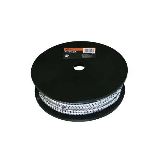 Gallagher elastisk reb hvid 50 m