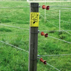 Gallagher elastisk reb hvid 50 m