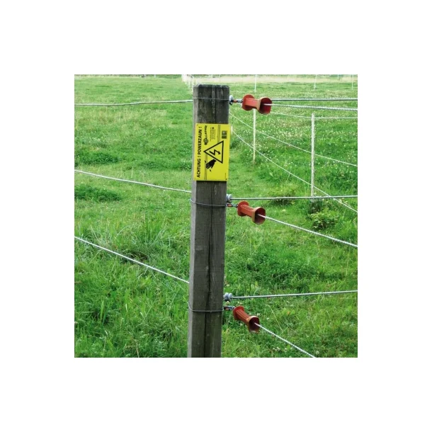 Gallagher elastisk reb hvid 50 m