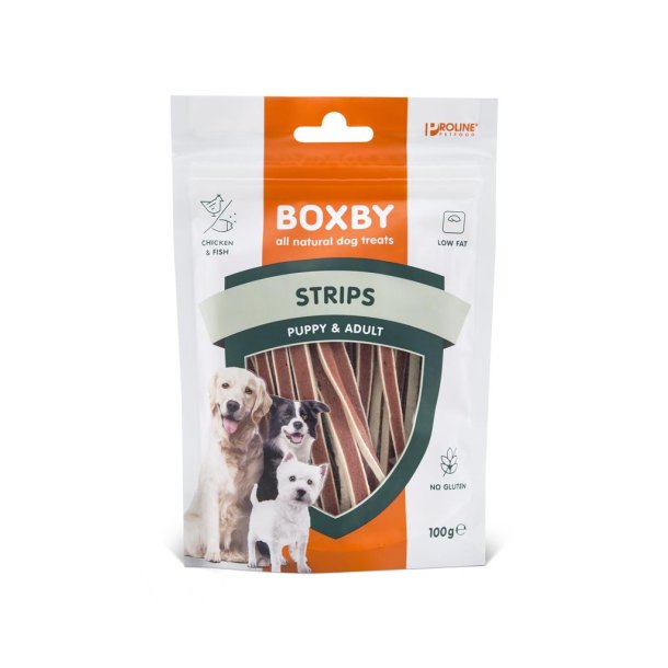 Boxby Strips Fish &amp; Chicken 100 g