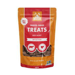 MUSH Treat Beef Heart, 55g. 