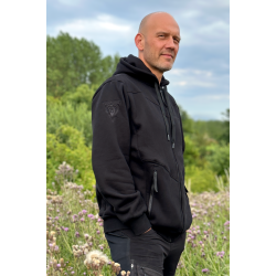 DogSome Herre Biathlon Sports Hoodie Black