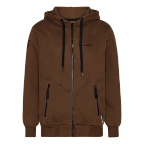 DogSome Herre Biathlon Sports Hoodie Ox Brown