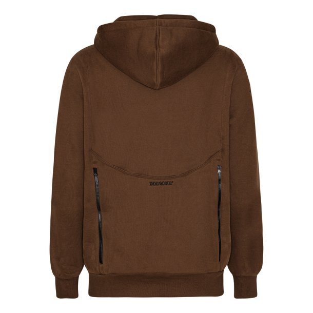 DogSome Herre Biathlon Sports Hoodie Ox Brown