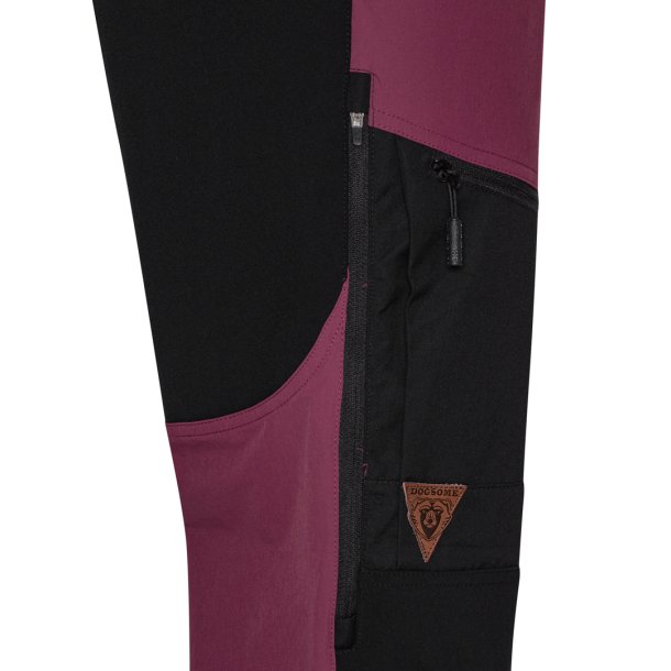 DogSome Dame All Year-Off-road performance bukser Burgundy