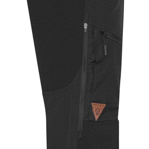 DogSome Dame All Year-Off-road performance bukser Sort