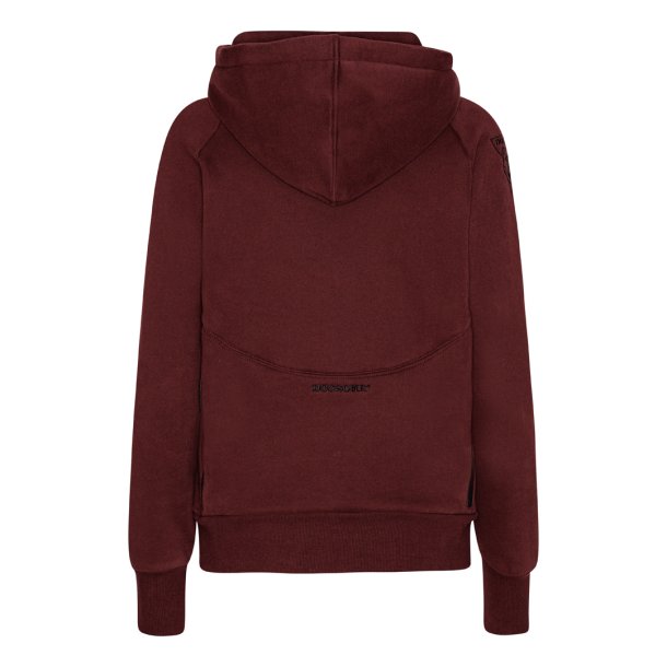 DogSome Dame Biathlon Sports Hoodie Burgundy