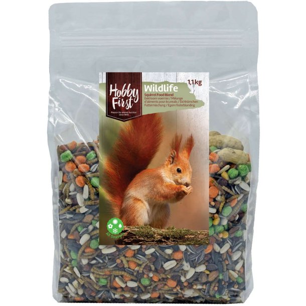 Hobby First Wildlife Egern Foderblanding, 1,1 kg