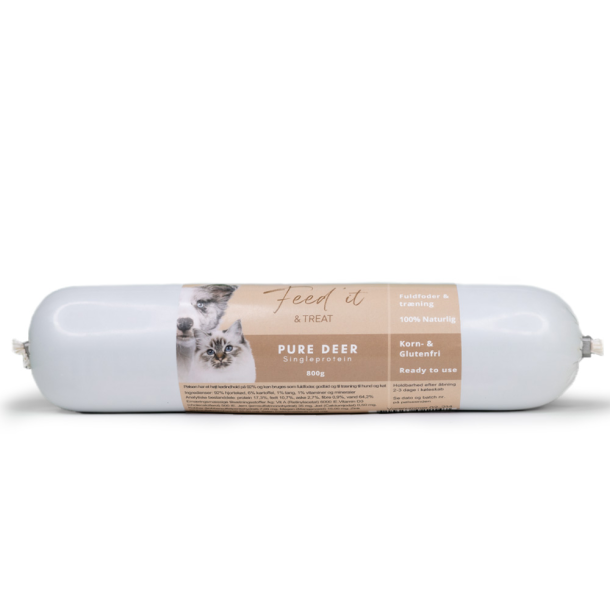 Feed'it &amp; Treat Pure Deer 800g