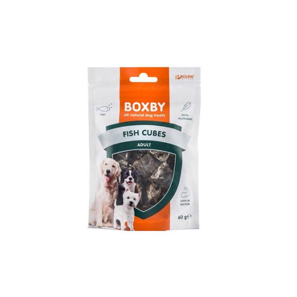 Boxby Fish cubes, 60g 