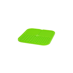Eat Slow Live Longer Lick Mat Quad Grn 20x20cm