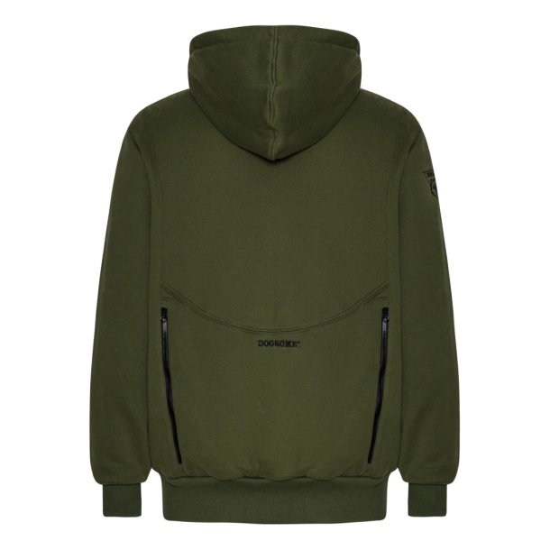 DogSome Herre Biathlon Sports Hoodie Oliven