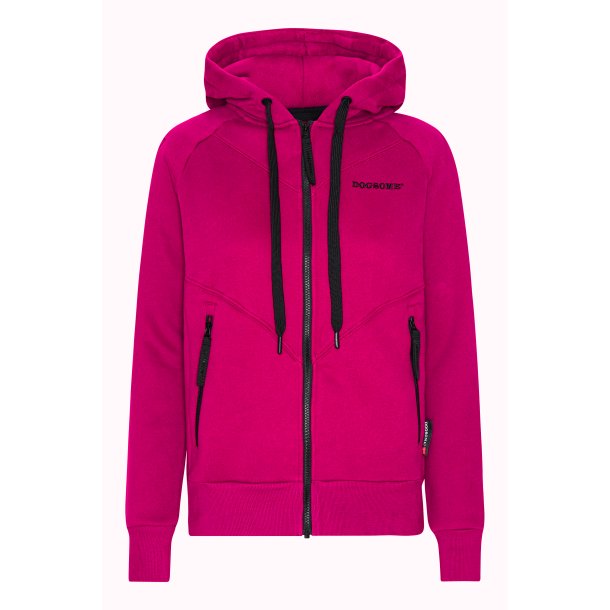 DogSome Dame Biathlon Sports Hoodie Fresh Pink
