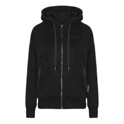 DogSome Dame Biathlon Sports Hoodie Sort