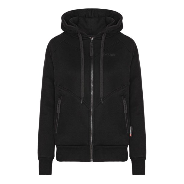 DogSome Dame Biathlon Sports Hoodie Sort