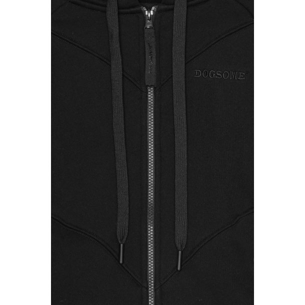 DogSome Dame Biathlon Sports Hoodie Sort