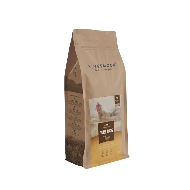 Kingsmoor Pure Chicken Puppy Medium and Large Breed, 9,5kg