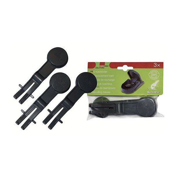 Lokkemad til Super-Cat rotteflde 3 stk.