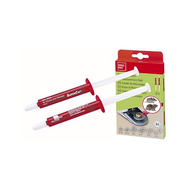 Lokkemiddel Super-Cat Mus og Rotter 2x3 gr.