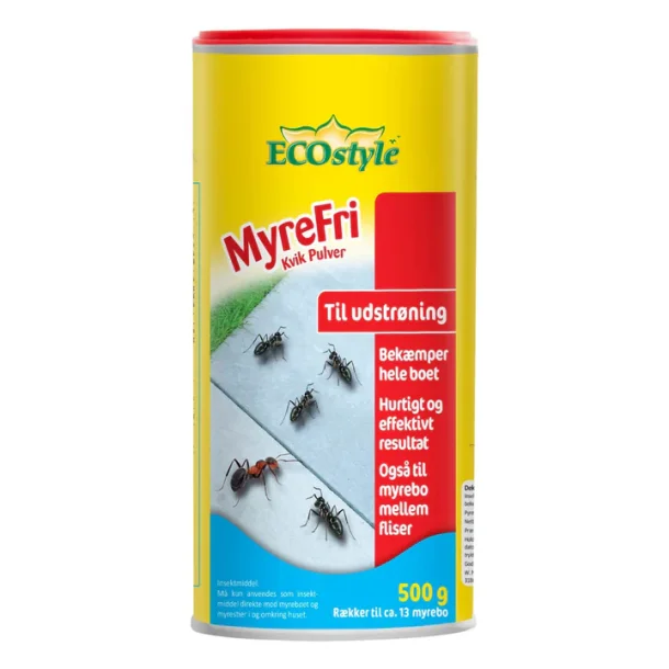 ECOstyle MyreFri Kvik Pulver til udstr�ning, 500g. 